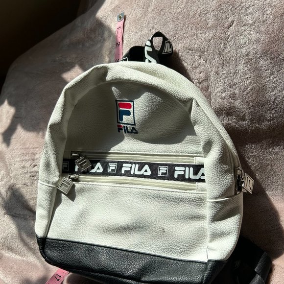 Mini White Fila Backpack - Picture 6 of 10